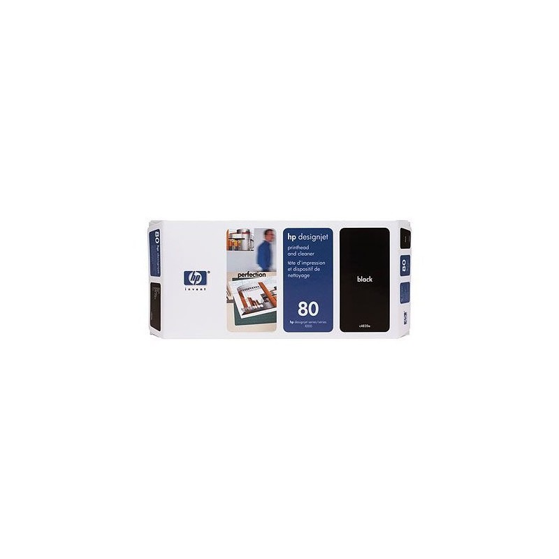 HP 80 BLACK DESIGNJET PRINTHEAD /PRINTHEAD CLEANER HP 80 BLACK DESIGNJET PRINTHEAD /PRINTHEAD CLEANER