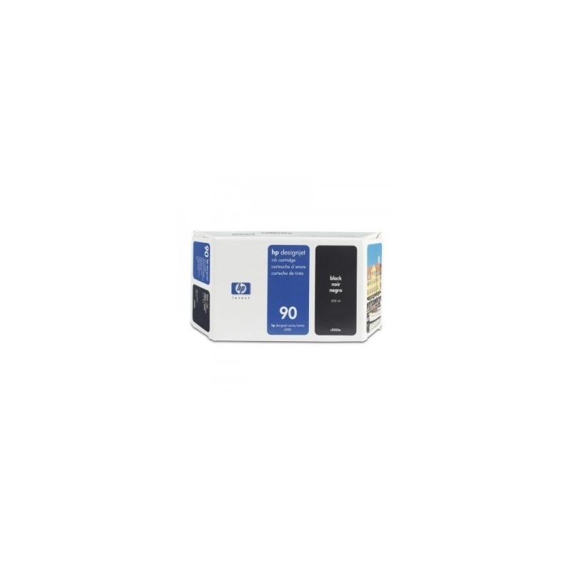 HP 90 400-ML BLACK DESIGNJET INK CARTRIDGE HP 90 400-ML BLACK DESIGNJET INK CARTRIDGE