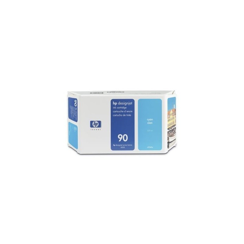 HP 90 225-ML CYAN DESIGNJET INK CARTRIDGE HP 90 225-ML CYAN DESIGNJET INK CARTRIDGE