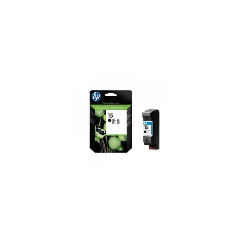 HP 15 LARGE BLACK ORIGINAL INK CARTRIDGE HP 15 LARGE BLACK ORIGINAL INK CARTRIDGE