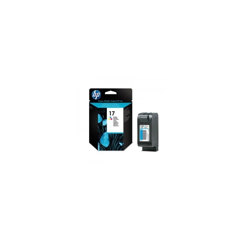 HP 17 TRI-COLOR ORIGINAL INK CARTRIDGE HP 17 TRI-COLOR ORIGINAL INK CARTRIDGE