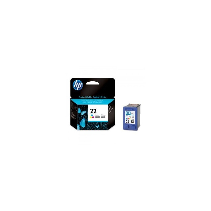 HP 22 TRI-COLOR ORIGINAL INK CARTRIDGE HP 22 TRI-COLOR ORIGINAL INK CARTRIDGE