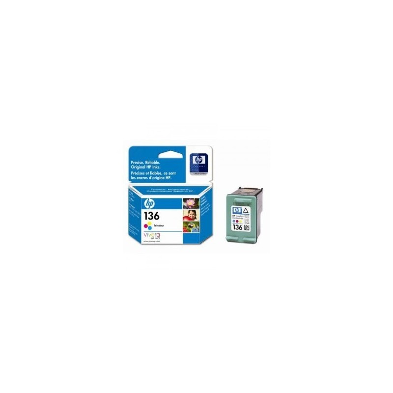 HP 136 TRICOLOR INKJET CARTRIDGE HP 136 TRICOLOR INKJET CARTRIDGE