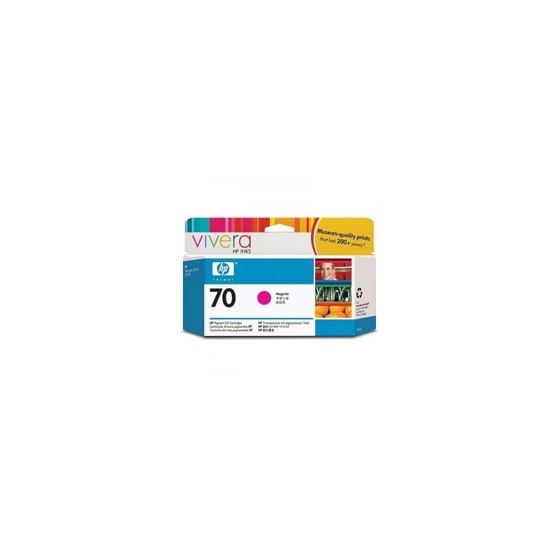 HP 70 130-ML MAGENTA DESIGNJET INK CARTRIDGE HP 70 130-ML MAGENTA DESIGNJET INK CARTRIDGE