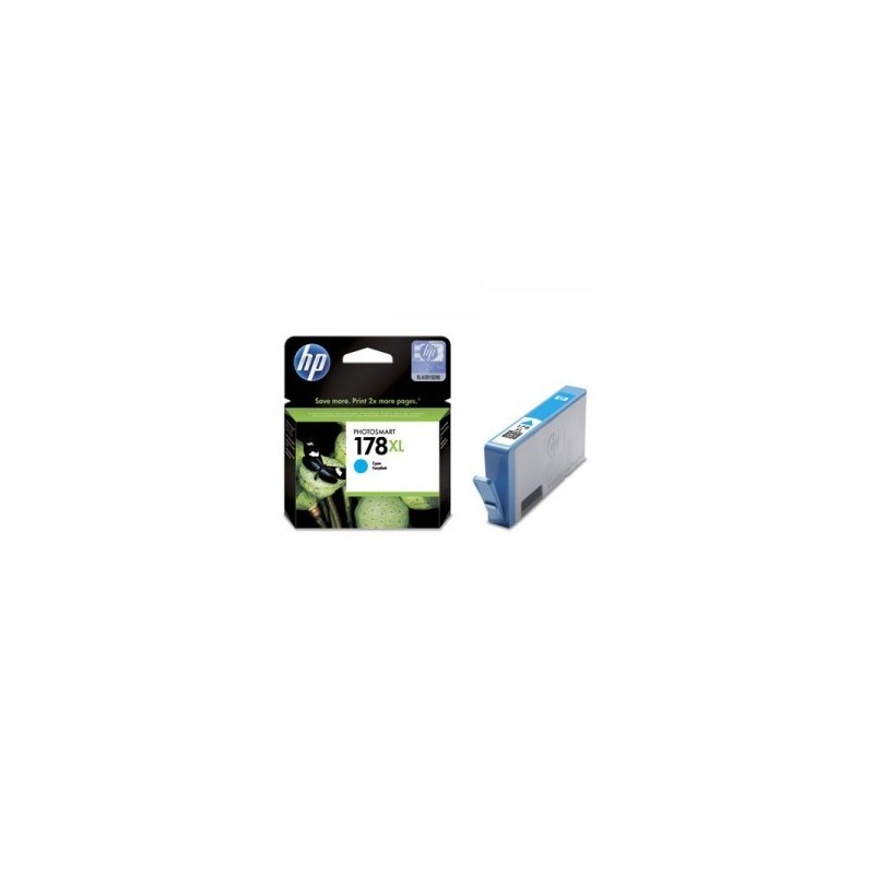 HP 178XL HIGH YIELD CYAN ORIGINAL INK CARTRIDGE HP 178XL HIGH YIELD CYAN ORIGINAL INK CARTRIDGE