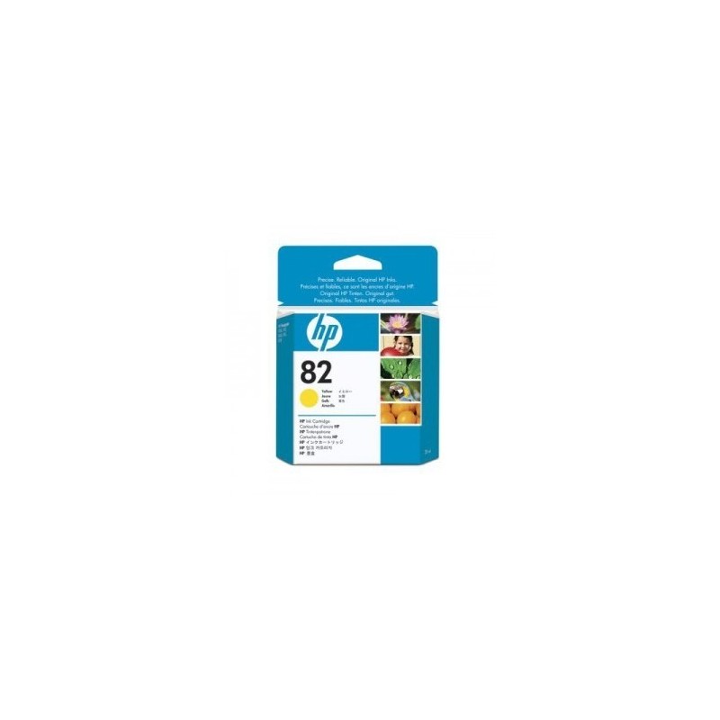 HP 82 28-ML YELLOW DESIGNJET INK CARTRIDGE HP 82 28-ML YELLOW DESIGNJET INK CARTRIDGE