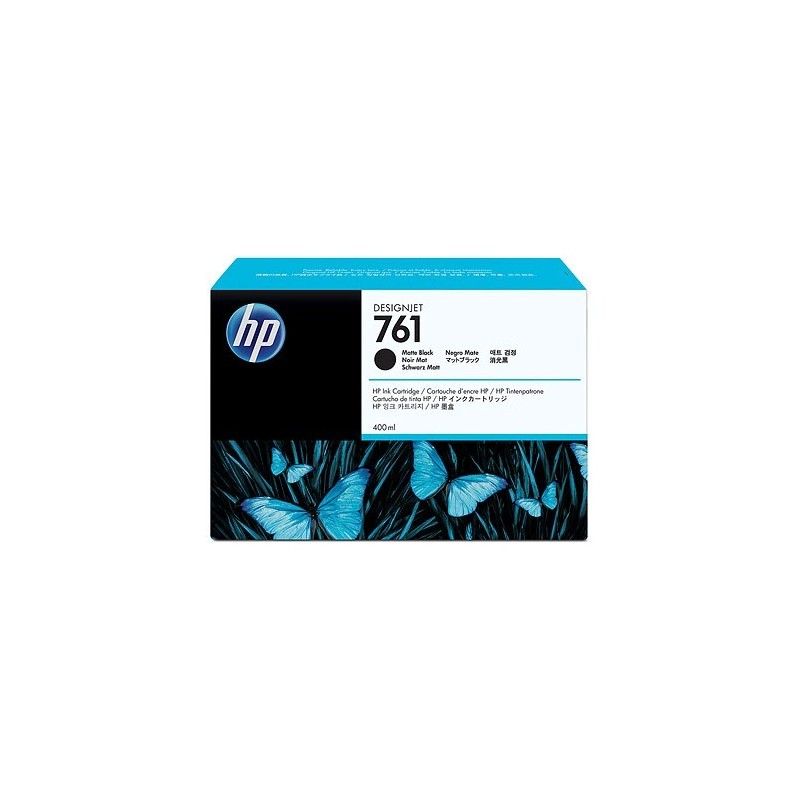 HP 761 400-ML MATTE BLACK DESIGNJET INK CARTRIDGE HP 761 400-ML MATTE BLACK DESIGNJET INK CARTRIDGE