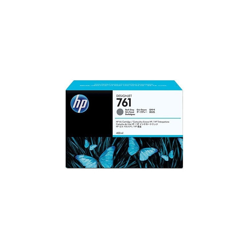 P 761 400-ML DARK GRAY DESIGNJET INK CARTRIDGE P 761 400-ML DARK GRAY DESIGNJET INK CARTRIDGE