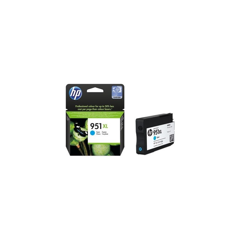 HP 951XL HIGH YIELD CYAN ORIGINAL INK CARTRIDGE HP 951XL HIGH YIELD CYAN ORIGINAL INK CARTRIDGE
