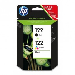 HP 122 2-PACK BLACK/COLOR ORIGINAL INK CARTRIDGES