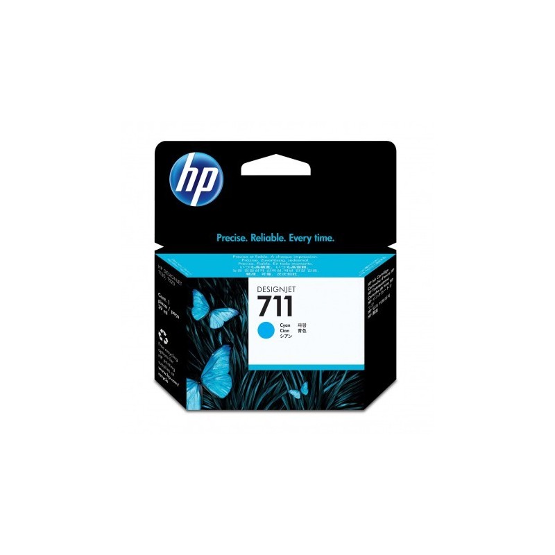 HP 711 29-ML CYAN DESIGNJET INK CARTRIDGE HP 711 29-ML CYAN DESIGNJET INK CARTRIDGE