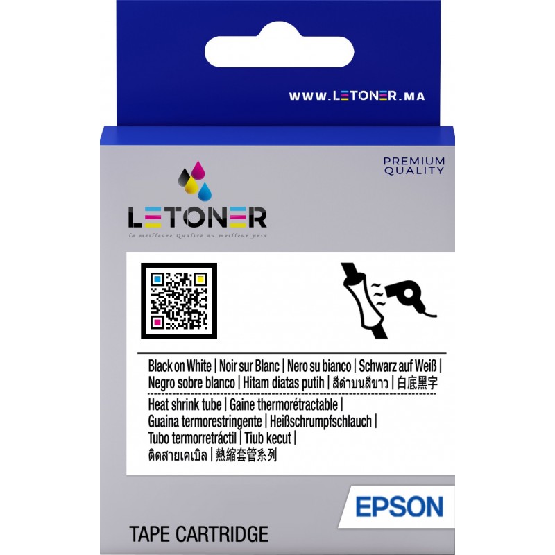 RUBAN NOIR COMPATIBLE  EPSON LQ800