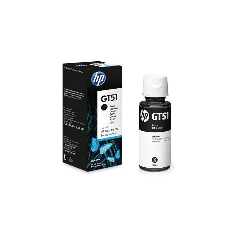 HP GT51XL 135-ML BLACK ORIGINAL INK BOTTLE HP GT51XL 135-ML BLACK ORIGINAL INK BOTTLE