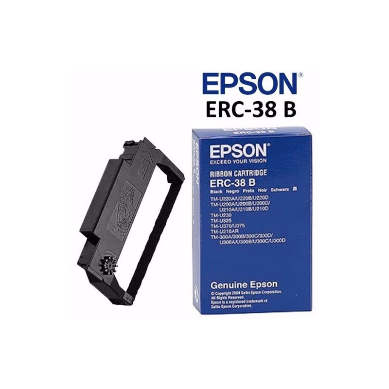 EPSON RUBAN NOIR ERC-38B