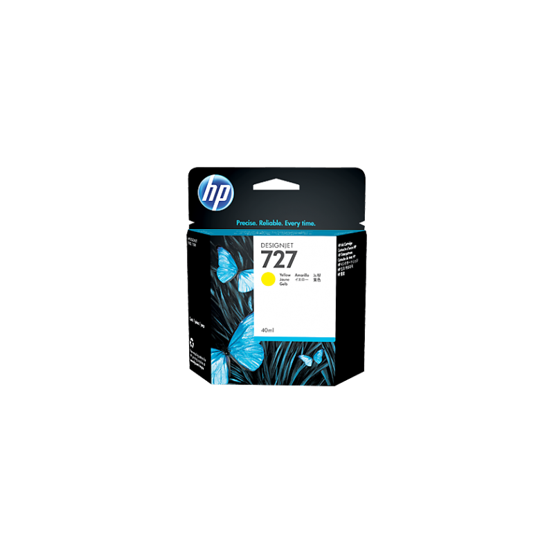HP 727 40-ML YELLOW INK CARTRIDGE HP 727 40-ML YELLOW INK CARTRIDGE