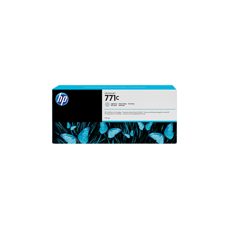 HP 771C 775-ML LIGHT GRAY DESIGNJET INK CARTRIDGE HP 771C 775-ML LIGHT GRAY DESIGNJET INK CARTRIDGE