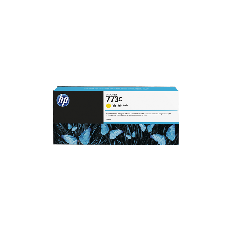 HP 773C 775-ML YELLOW DESIGNJET INK CARTRIDGE HP 773C 775-ML YELLOW DESIGNJET INK CARTRIDGE