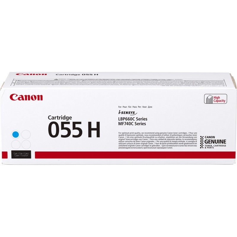 Canon 055 H Cyan - Toner...