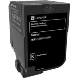 Lexmark CS/CX725 Noir - Cartouche de toner origine (74C5HK0)