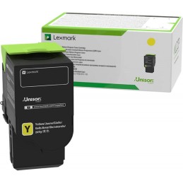 Lexmark CS/CX421, 52x, 62x Jaune - Cartouche de toner origine (78C5XY0)