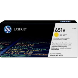 HP 651A Jaune (CE342A) - Toner HP LaserJet d'origine