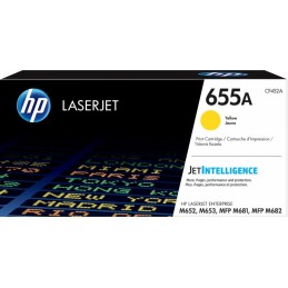 HP 655A Jaune (CF452A) -...