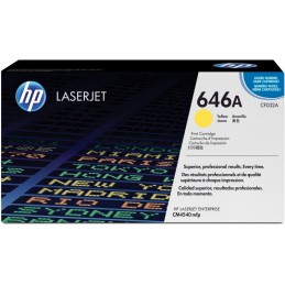 HP 646A Jaune (CF032A) - Toner HP LaserJet d'origine