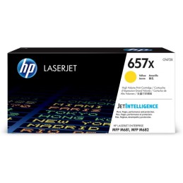 HP 657X Jaune (CF472X) -...