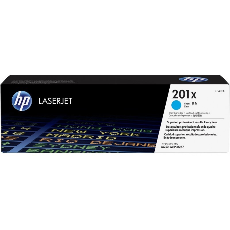 HP 201X Cyan (CF401X) -...