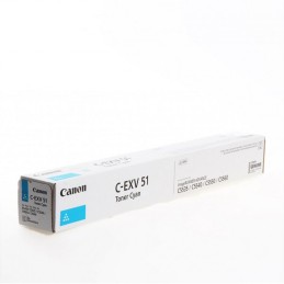 Canon C-EXV 51 Cyan - Toner Canon d'origine (0482C002AA)