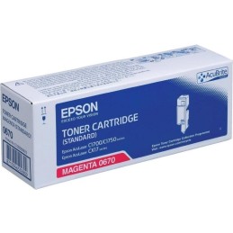 Epson 0670 Magenta - Toner Epson d'origine (C13S050670)