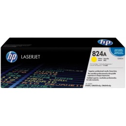 HP 824A Jaune (CB382A) -...