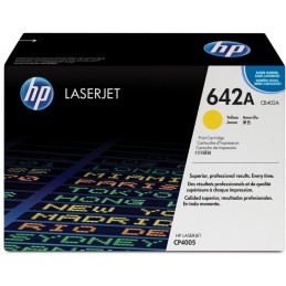 HP 642A Jaune (CB402A) -...