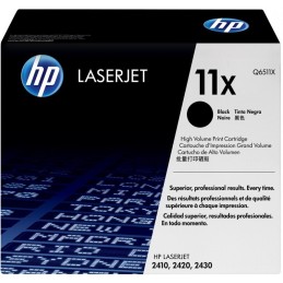 HP 11X Noir (Q6511X) - Toner grande capacité HP LaserJet d'origine