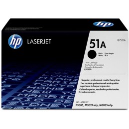 HP 51A Noir (Q7551A) - Toner HP LaserJet d'origine