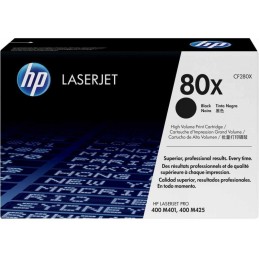 HP 80X Noir (CF280X) -...