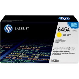 HP 645A Jaune (C9732A) -...