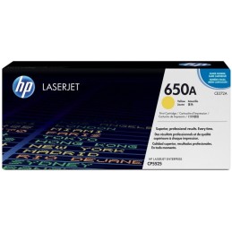 HP 650A Jaune (CE272A) - Toner HP LaserJet d'origine