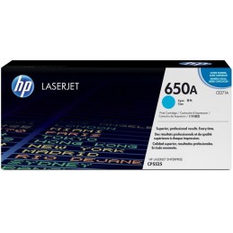 HP 650A Cyan (CE271A) -...