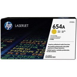 HP 654A Jaune (CF332A) -...