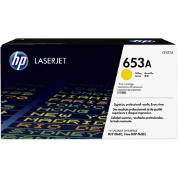 HP 653A Jaune (CF322A) -...