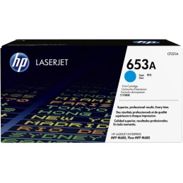 HP 653A Cyan (CF321A) -...