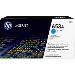 HP 653A Cyan (CF321A) - Toner HP LaserJet d'origine