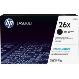 HP 26X Noir (CF226X) - Toner grande capacité HP LaserJet d'origine