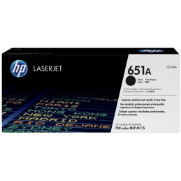 HP 651A Noir (CE340A) -...
