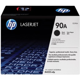 HP 90A Noir (CE390A) -...