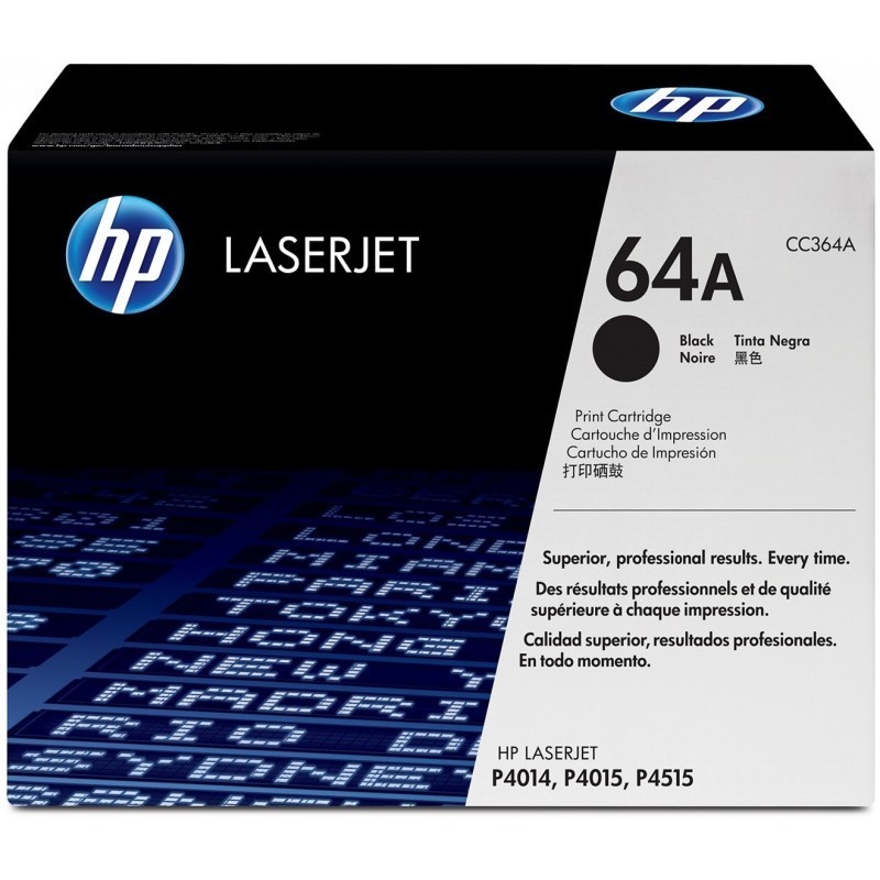 HP 64A Noir (CC364A) -...