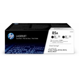 HP 85A Noir (CE285AF) - Pack de 2 toners HP LaserJet d'origine