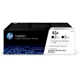 HP 83A Noir (CF283AF) - Pack de 2 toners HP LaserJet d'origine