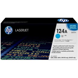 HP 124A Cyan (Q6001A) - Toner HP LaserJet d'origine